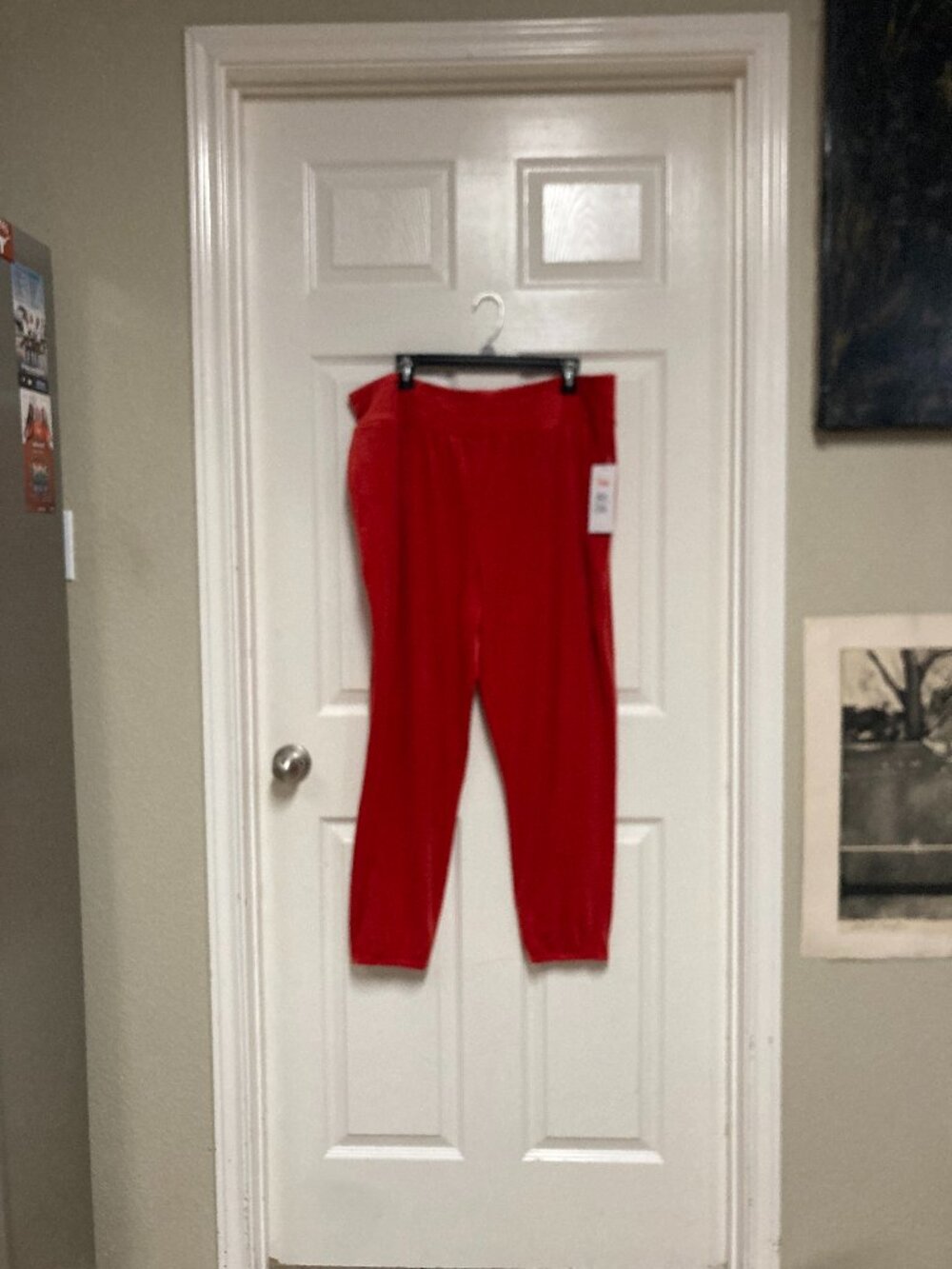 lug pajama bottoms New With Tags red size 1X Women's